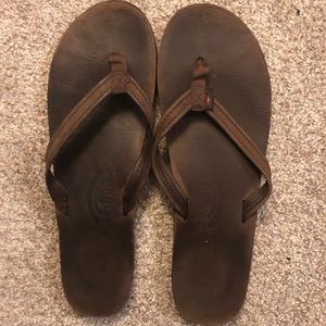 Rainbow thin strap sandals